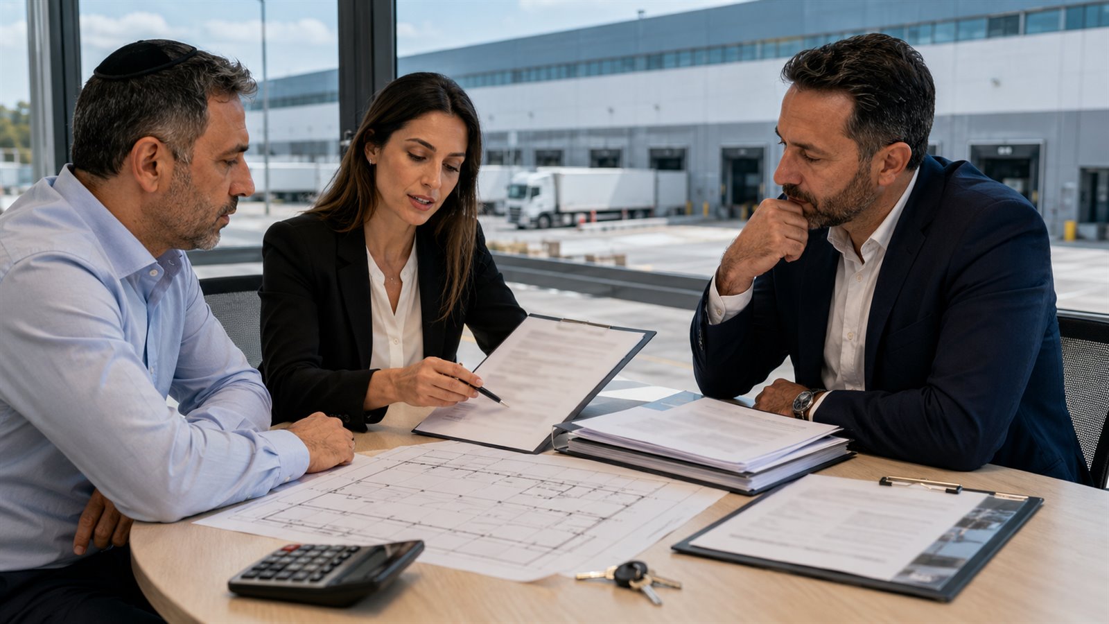 משקיעים בוחנים נכס לוגיסטי להשקעה