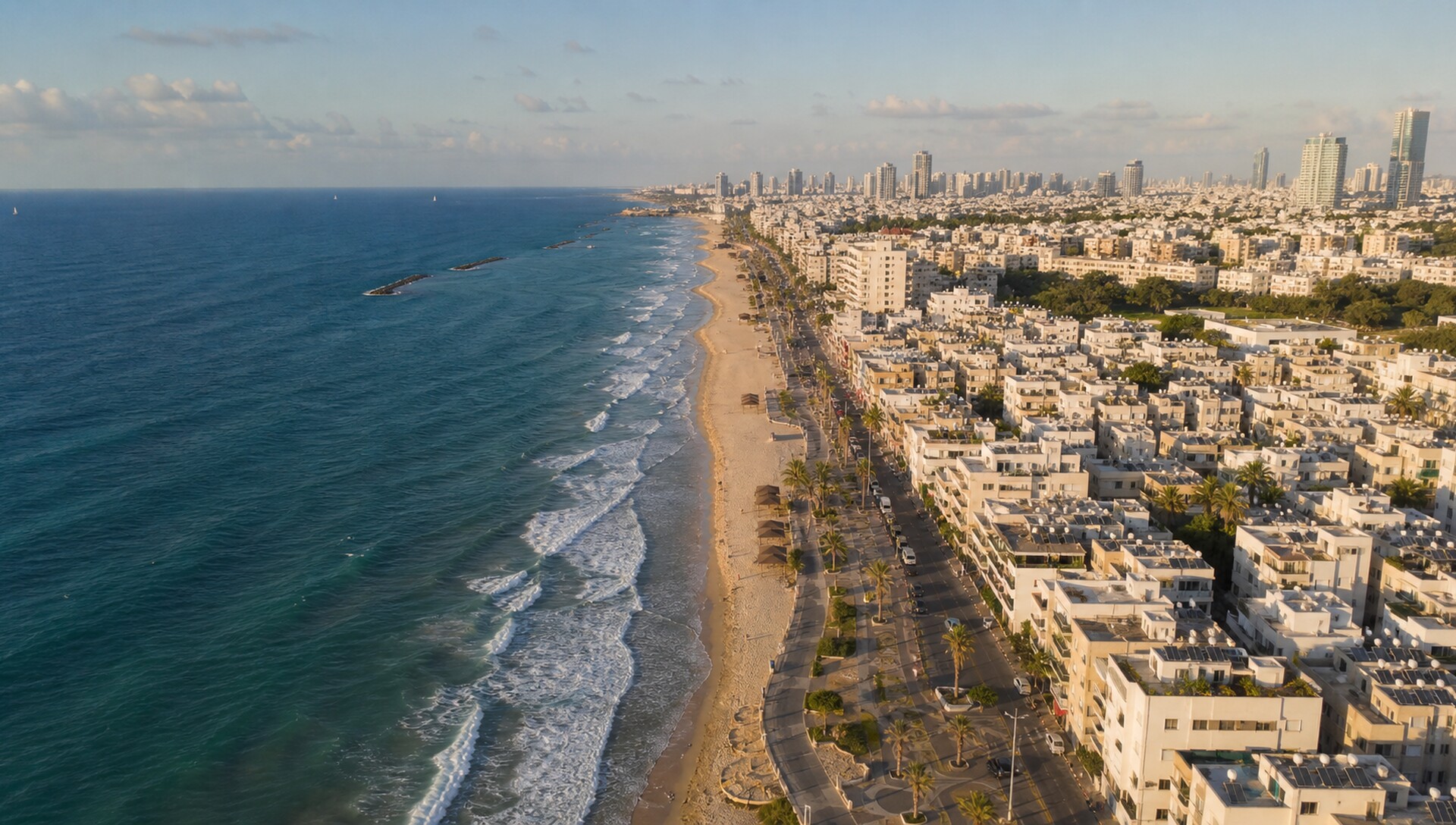 קו החוף של תל אביב